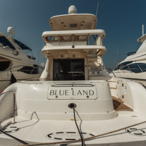 baru yacht charters blue land searay 58 ft stern 1