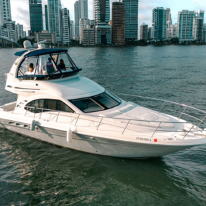 baru yacht charters chanul searay 44 ft exterior 20
