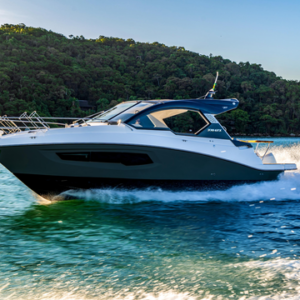 baru yacht charters serenity fibrafort 37 ft exterior 2